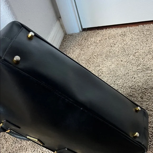 3284 Prada Black Saffiano Leather Tote - Picture 8 of 13